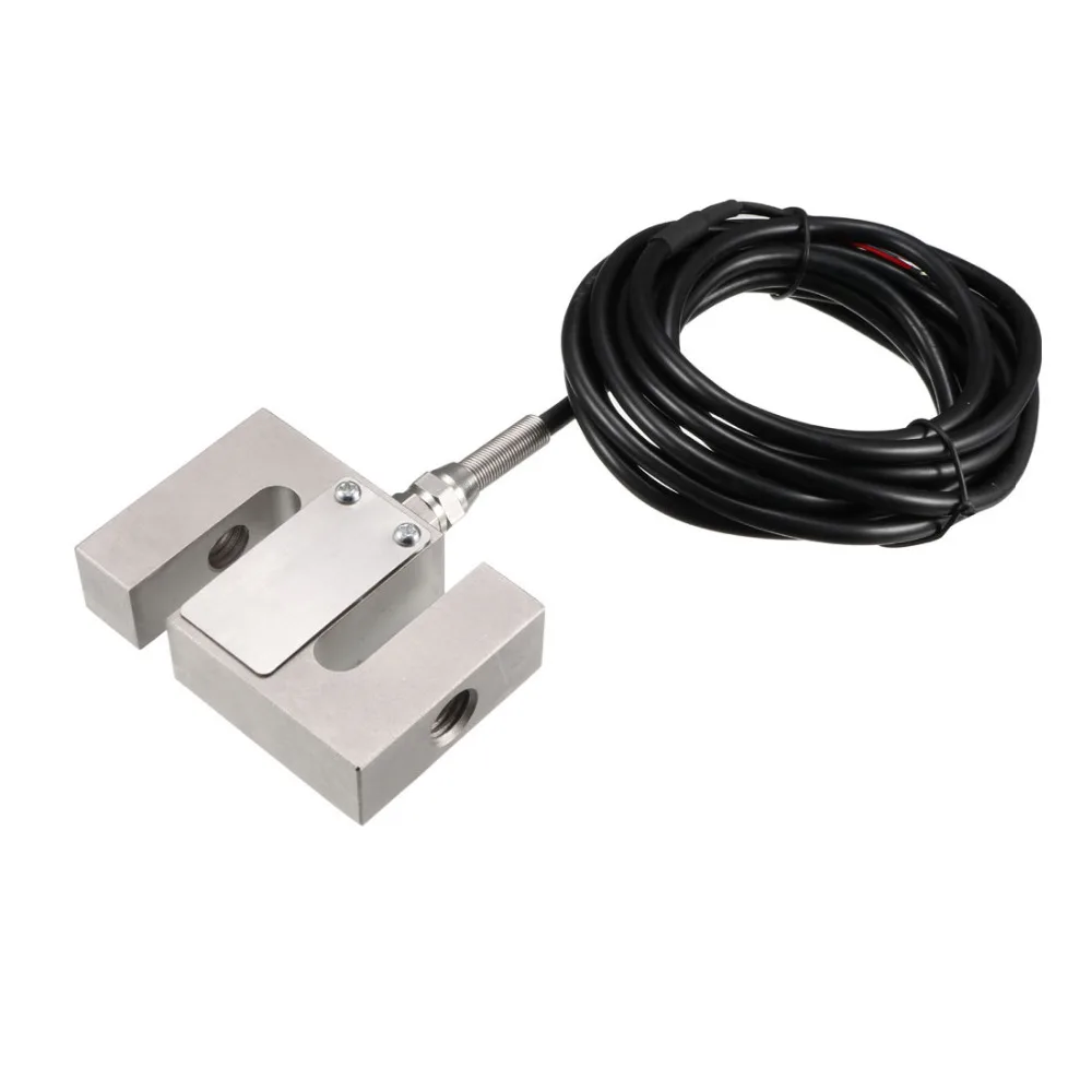 

Uxcell 1PCS Weighing Load Cell Electronic Balance S Shaped Weighing Load Cell Sensor for Crane Hopper Scales Tension