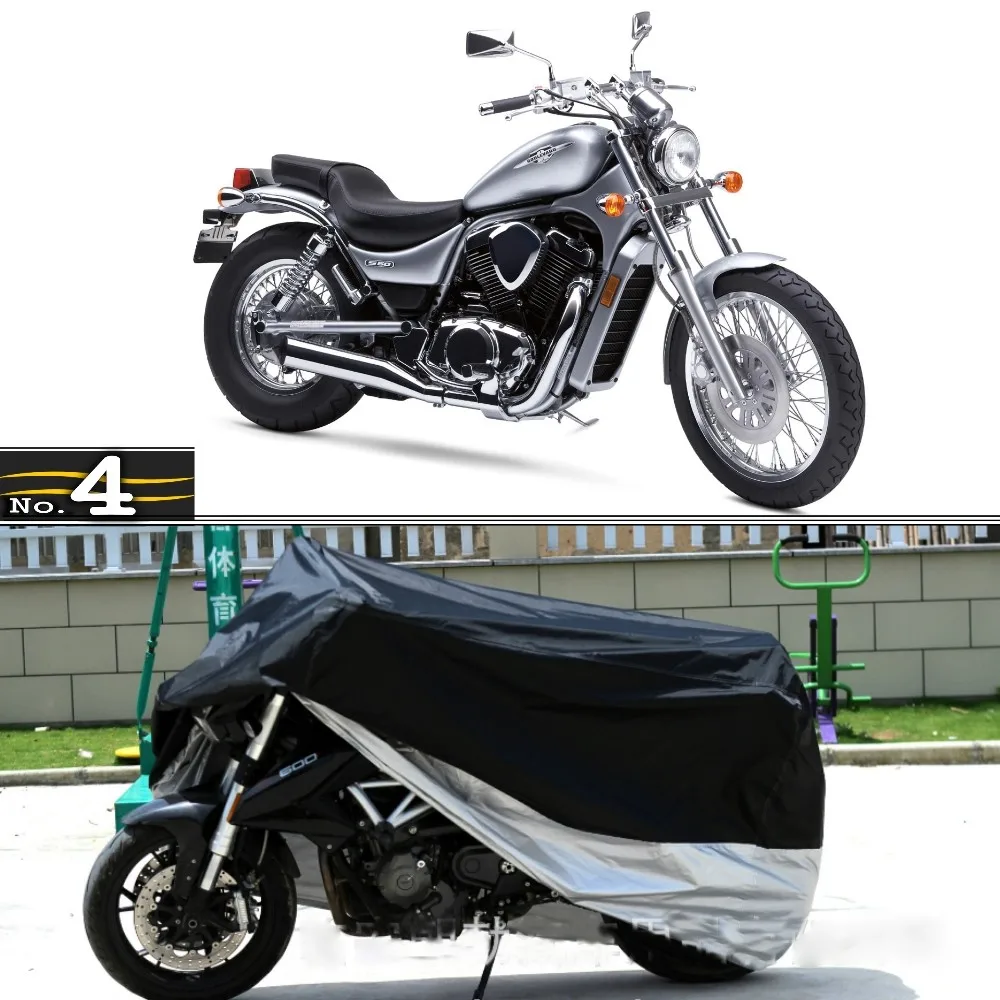 Tampa da Motocicleta para Suzuki Poeira à Prova Feita de Poliéster Boulevard Água - Chuva Protetor Capa Tafetá S50 Sol uv d' 3 High Quality cover video