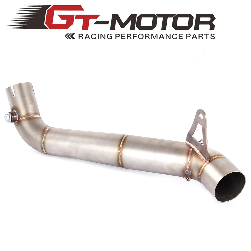 Motorcycle 61mm Exhaust Middle Pipe Slip-On for HONDA CBR1000RR CBR 1000R 2008 2009 2010 2011 2012 2013 2014 2015 2016 | Автомобили и