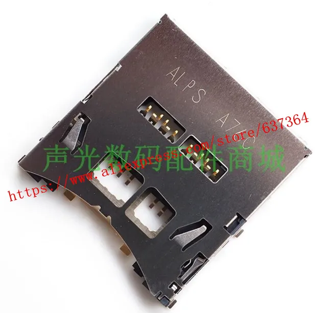US $8.79 SD Memory Card Slot Assembly For Panasonic G7 G8 G80 G81 G85 G9 GH5 GH5S Camera Unit Repair Part