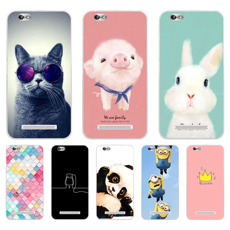 

Lenovo vibe c Case,Silicon Painted animals Painting Soft TPU Back Cover for Lenovo a2020 a2020a40 protect Phone cases shell