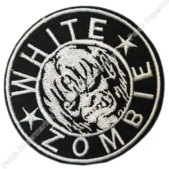 

WHITE ZOMBIE ROB Heavy Metal Band Music Iron On/Sew On Patch Tshirt TRANSFER MOTIF APPLIQUE Rock Punk Badge