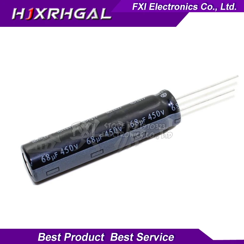 

10PCS 450v68uf 450v 68uf 13x50 Electrolytic capacitor 450v 68uf 13*50