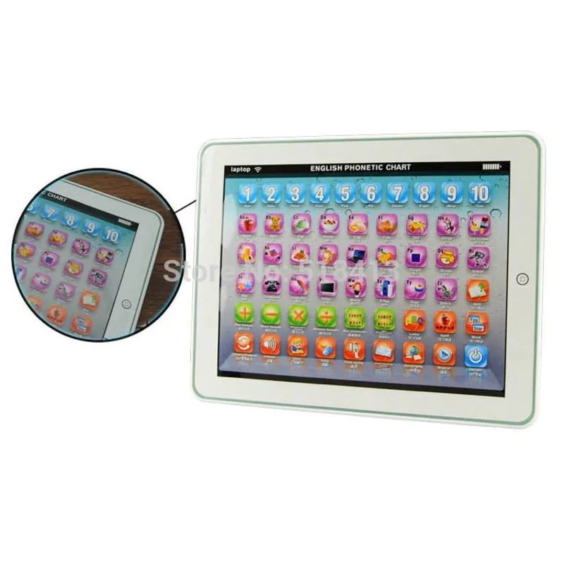 Baby Tablet Educational Toy Kids Child For 1-3 Year Old Toddler Learning English