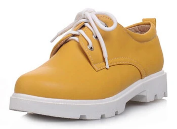 

Big Size 26-62 Nice Spring Fashion Princess Shoes Women Military Vogue Flat Oxford Shoes For Women Low Heel Marens Shoes