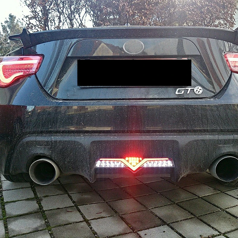 Для Toyota GT86 Subaru BRZ Scion FRS Valent/Спираль светодиодный задний противотуманный фонарь заднего хода светильник задние тормоза задний фонарь