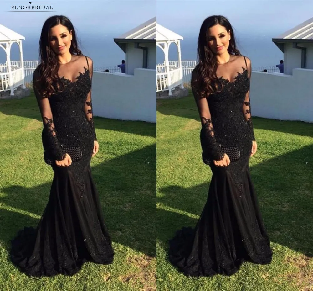 long sleeve prom dresses 2018
