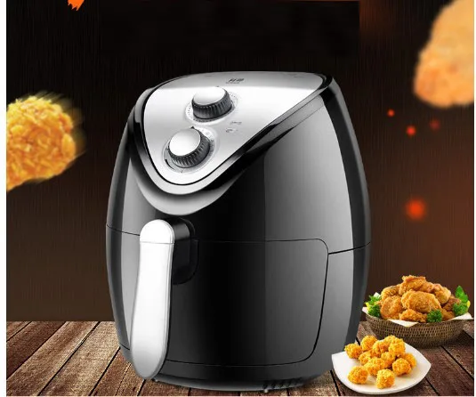 Online Otomatis Chipper 3.8L Air Fryer Multi Fungsi Oven Cerdas Kurang Minyak Tidak Ada Asap Chip Nugget Mozzarella Stick Pembuat