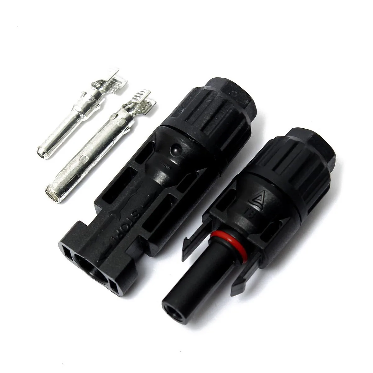 Skup Wodoodporny IP67 20 Pair MC4 męski żeński przewód panelu słonecznego złącze 20A 30A 6000V na kabel pv 2.5 4 6mm panel słoneczny podłącz