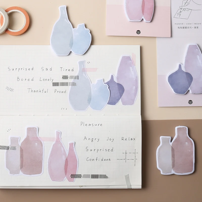 

1pcs Bottle series sticky note memo pad paper Post notes sticky notepad adhesive sticker stationery papeleria school supplies