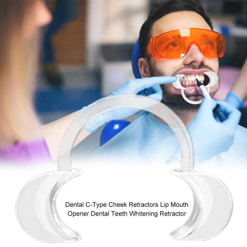 10 шт./упак. стоматологические c-типа Ретракторы для щек расширитель губ Стоматологическое отбеливание зубов для ухода за зубами инструмент