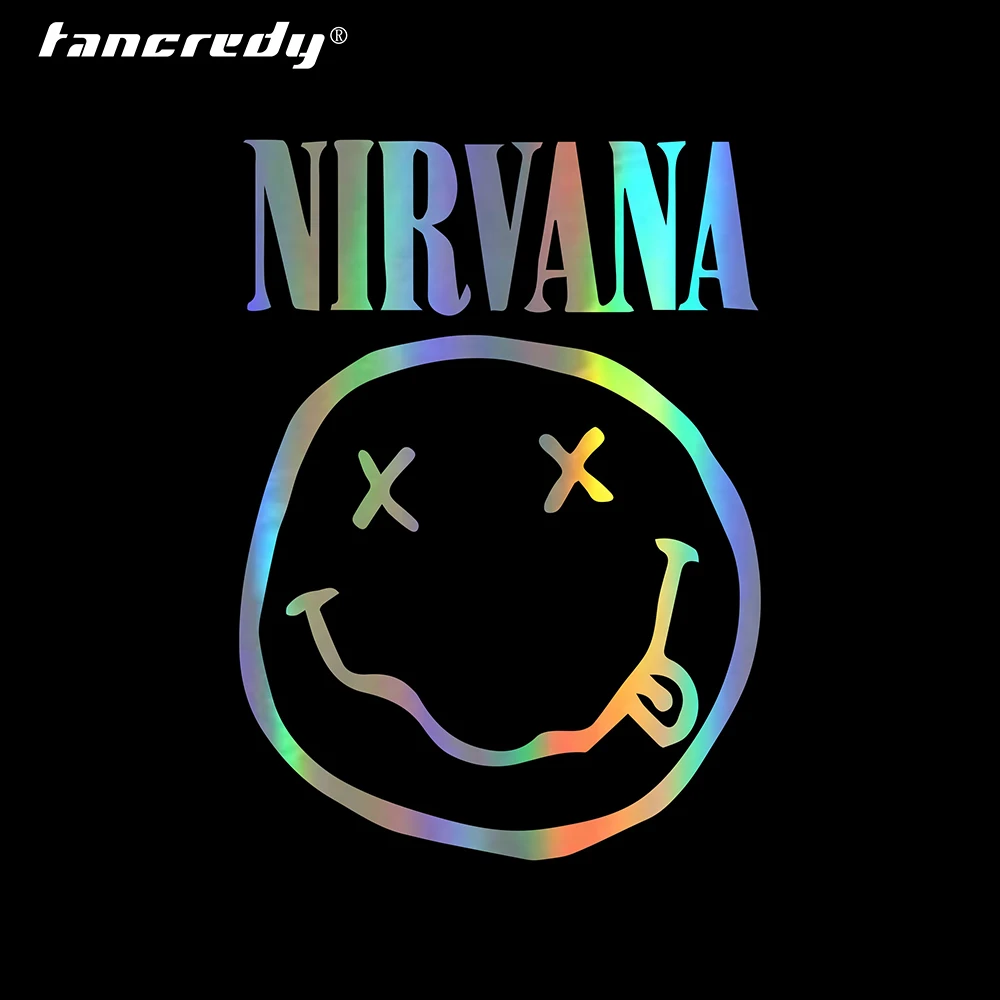 

Car Stickers Decals NIRVANA Funny Sticker For Boy Car Bumper Sticker Car Styling Decoration Car Door Body Window Vinyl Stickers