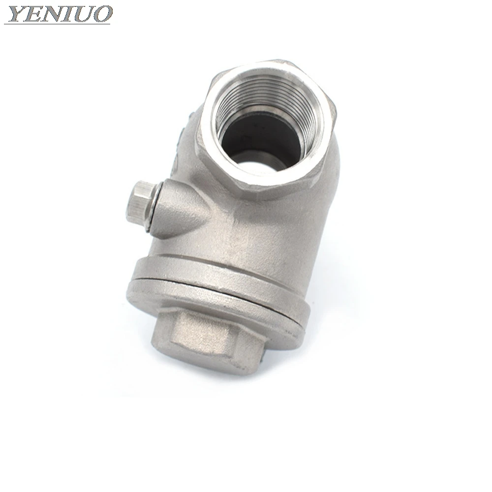 inoxidável, válvula de retenção 304, rosca fêmea, 1 2