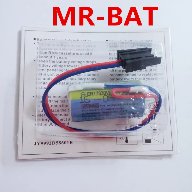 10 шт. MR-BAT ER17330V ER2/3A 17330 3,6 V PLC батарейки Servo MR-BAT аккумуляторная батарея( Дата