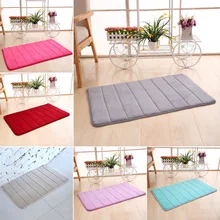 Коралловый пенопластовый нескользящий задний коврик мягкий коврик для ванной комнаты пенный ванный коврик 40*60 см/50*80 см