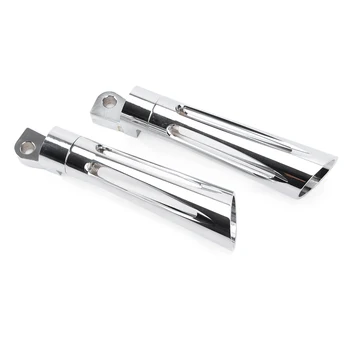 

Motorcycle Racing Foot Pegs Footpegs Pedal For Harley Sportster FXSB/SE FXS FXCW/C XL 1200N Chrome etc Driver's Rider Position