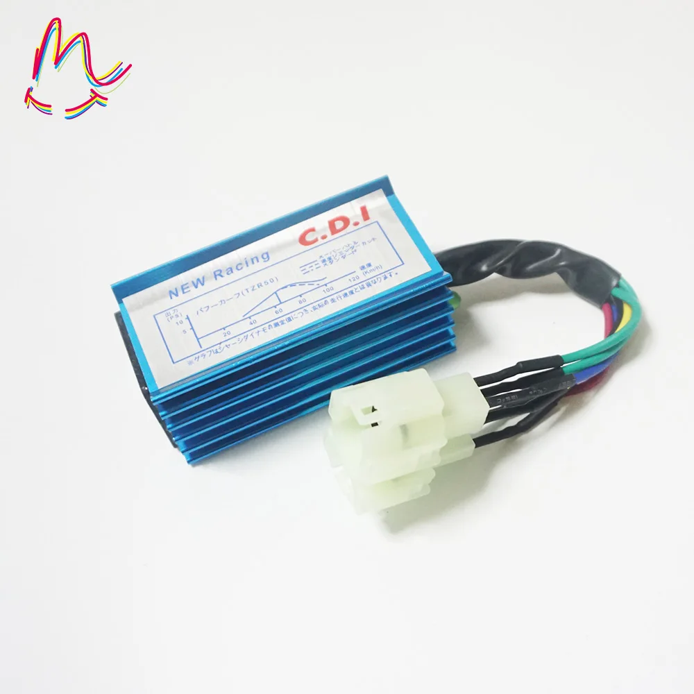 Высокое быстродействие CDI GY6 Скутер мопед 50cc 125cc коробки AC уволен 6 pin гонки 139QMB 152QMI