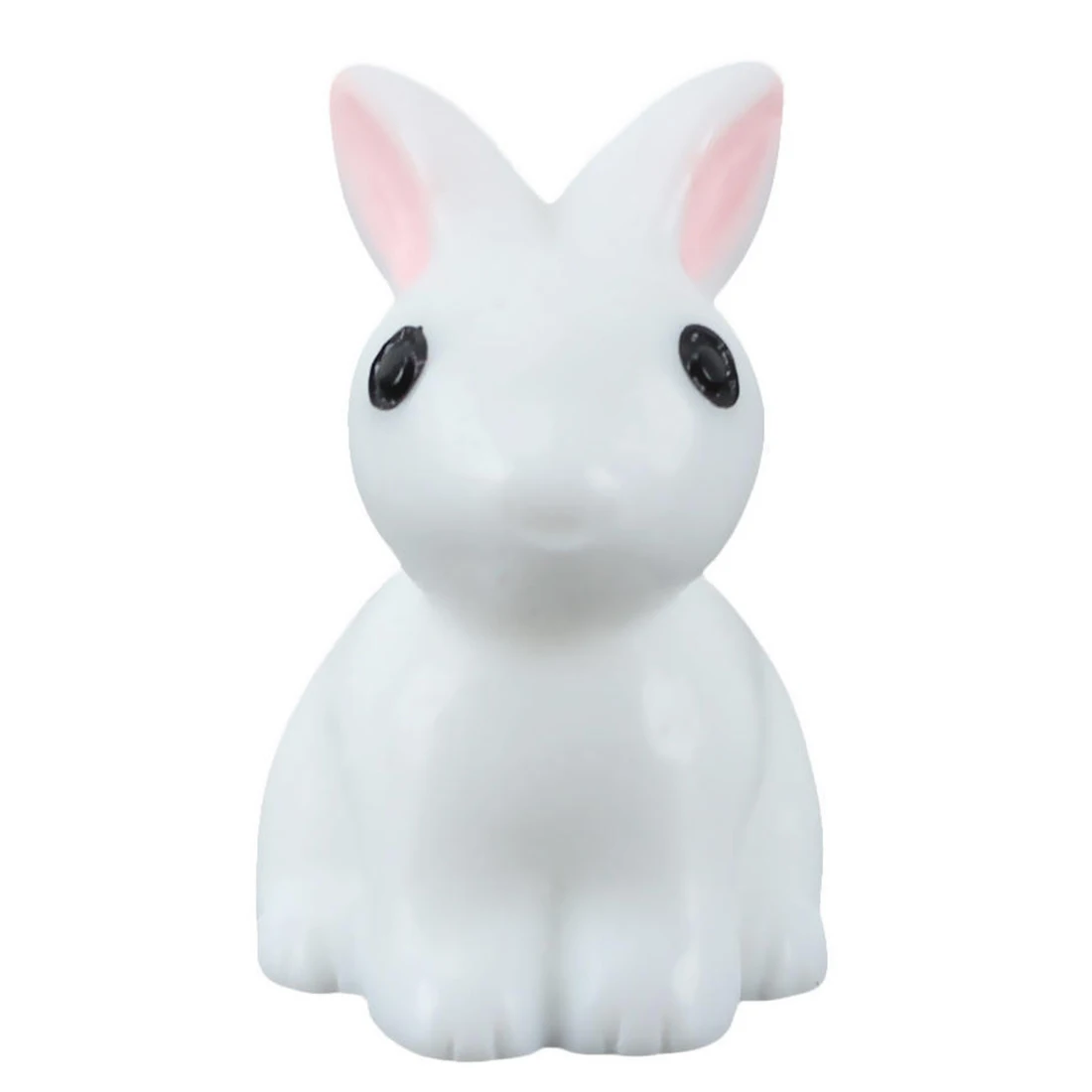 

10pcs Mini Rabbit Animal Miniature Fairy Garden Decoration Dollhouse Terrarium Decor Ornament Toys
