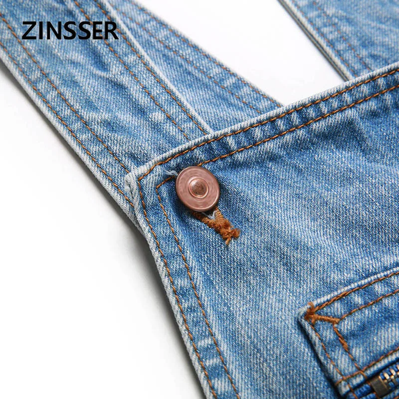 Autumn Winter Women Denim Dungaree Short Cotton Acid Snow Blue Female Lady Jeans,Casual ZS002DGRAA6