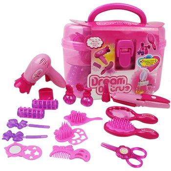 

1 Set Pretend Play Toy Children Girls Simulation Dressing Table Makeup Toy Cosmetics Party Beauty Fashion Toys New Year Gift D43