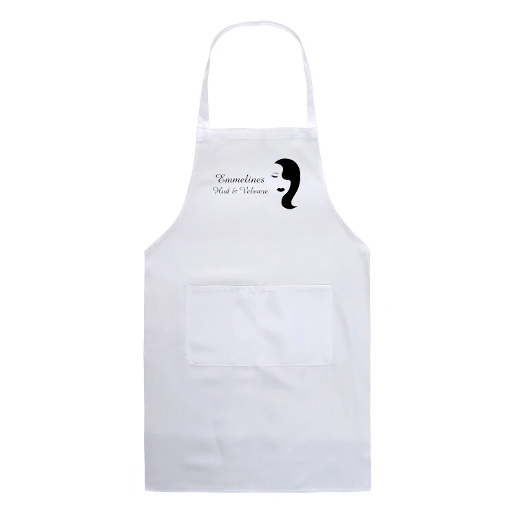

4pcs aprons print logo