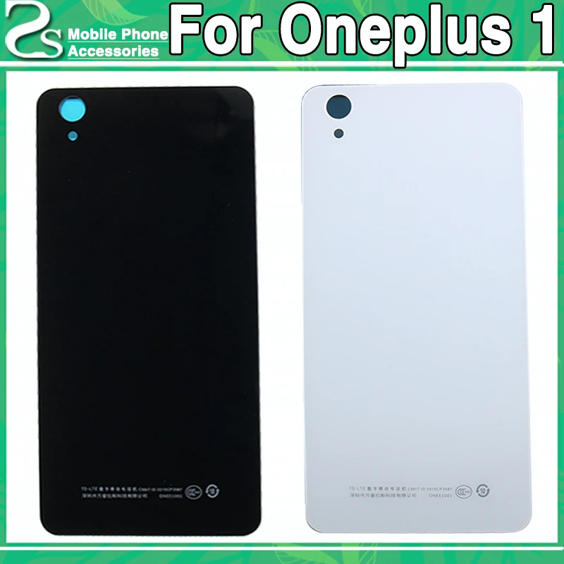 

New 1+1 Battery Cover For One Plus X OnePlus 1 1+X Back Cover Rear Back Door Housing Case Replacement Parts