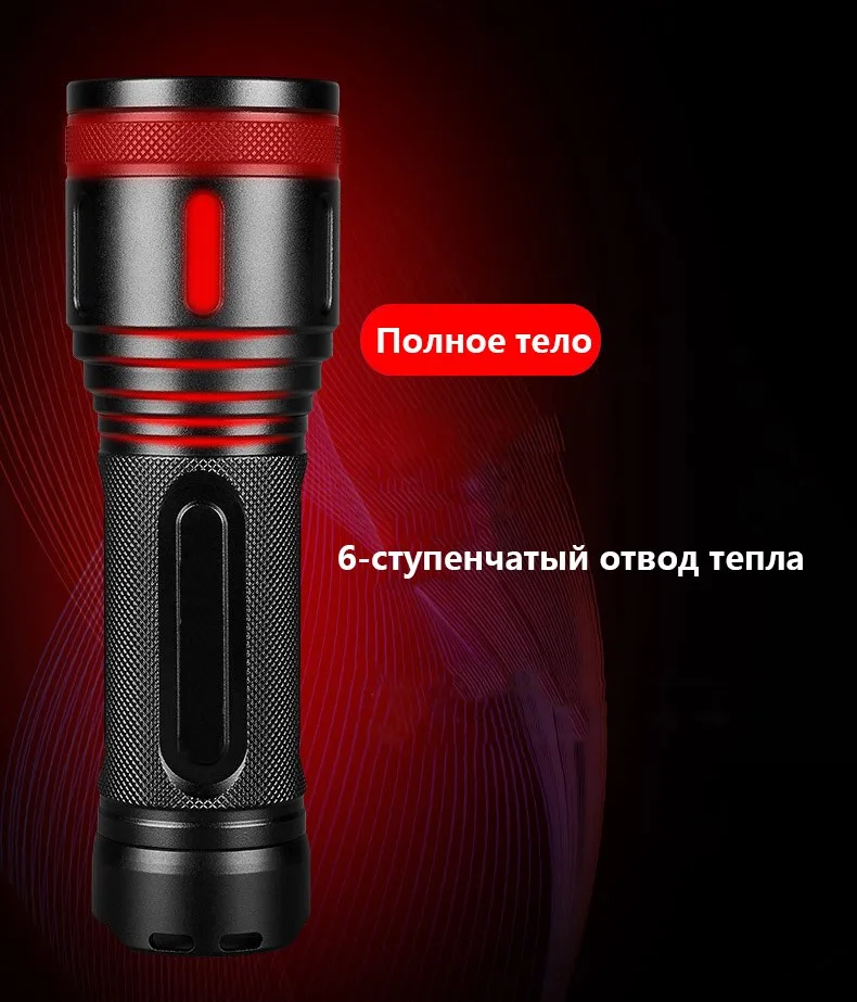 Фонарик usb Cree xhp50 xhp70 динамо фонарь power bank самооборона для подводной охоты Пещера фонарики с аккумулятором заряжаемые тактический фонарь