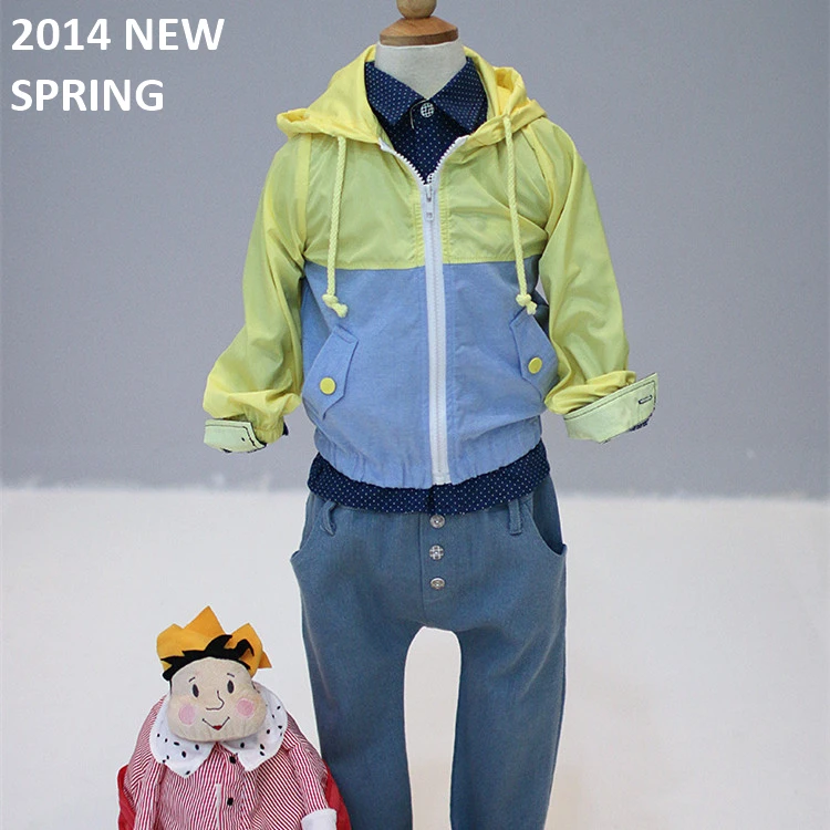 Baby spring outerwear 2016 sun protection clothing boys clothing