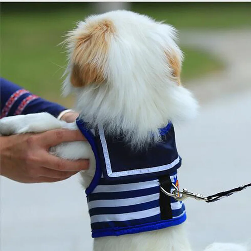 Military Sailors Dogs cloth Breathable overalls for Small Dog Pet