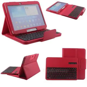 

Colorful Free Shipping Wireless Bluetooth Wireless Keyboard Case For Samsung Galaxy Tab 3 10.1 P5200 P5210 P5220