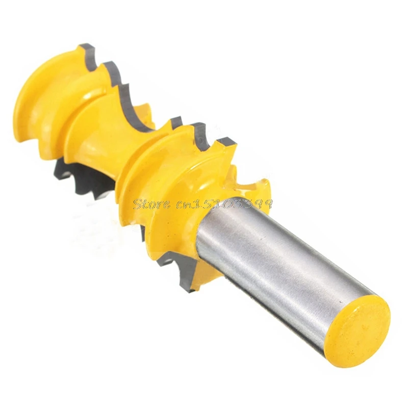 

New 1/2" Shank Large Elaborate Chair Rail Molding Router Bit For Woodworking Drop Ship