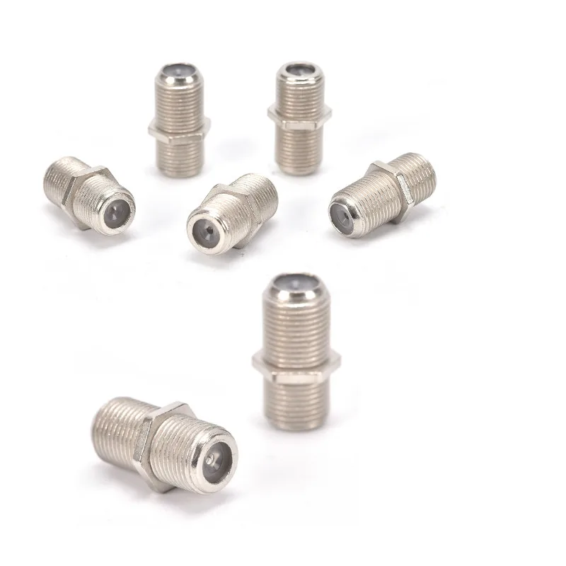 

10pcs F Type Coupler Adapter Connector Female F/F Jack RG6 Coax Coaxial Cable Used In Video Or 1pcs SMA RF Coax Connector Plug