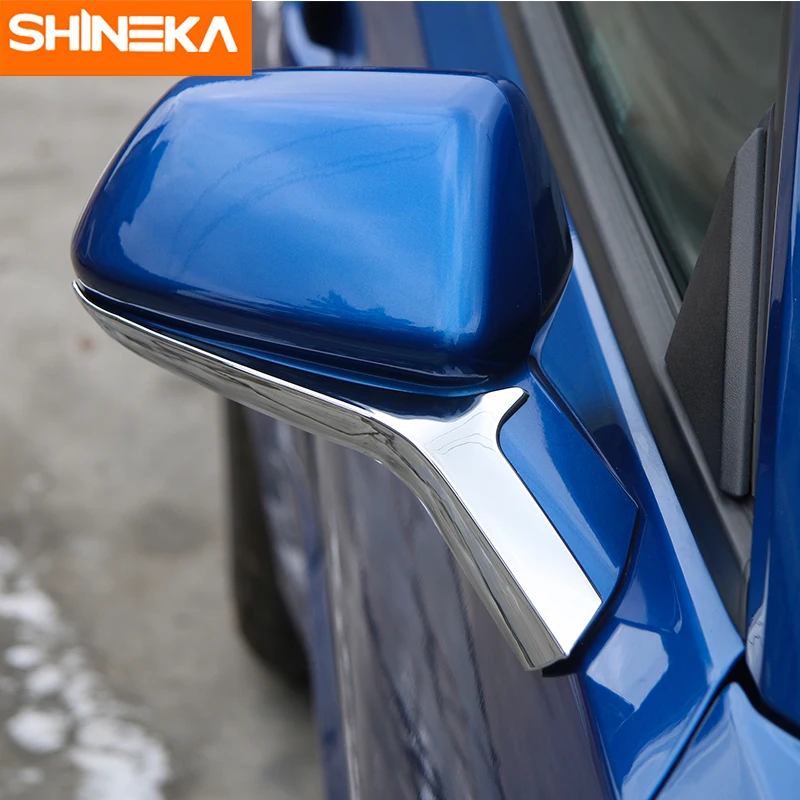 Боковая крышка зеркала заднего вида SHINEKA из углеродного волокна Накладка для