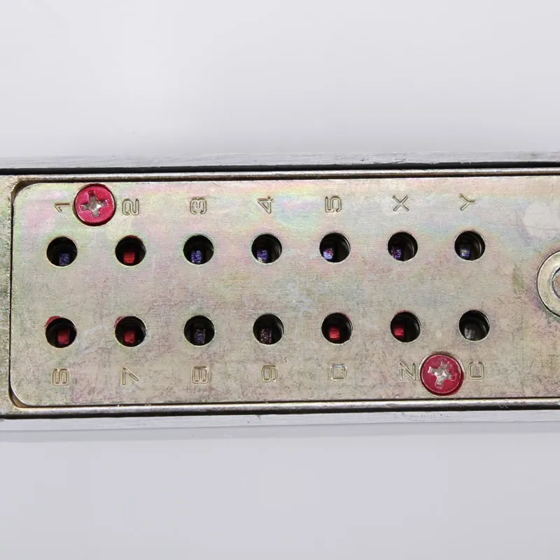 Цинковый сплав кодовый кнопочный механический комбинированный дверной замок