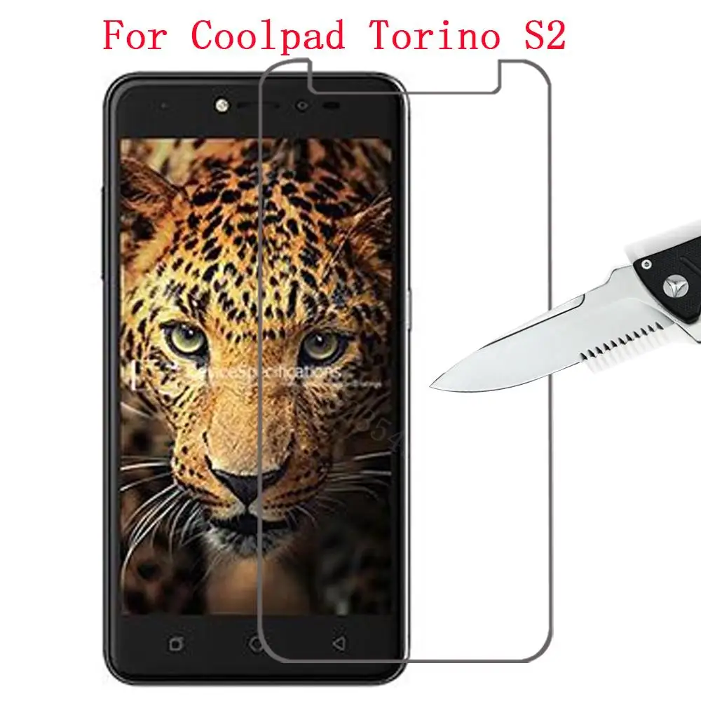 

Smartphone Tempered Glass for Coolpad Torino s2 9H Explosion-proof Protective Film Screen Protector cover phone 4