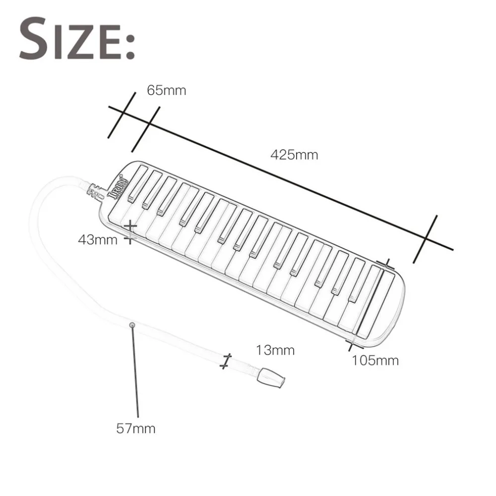 ИРИН 32 клавиши мелодика детей студентов музыкальный инструмент губная гармоника паяльная труба рот орган портативный губная гармоника Pianica Горячая