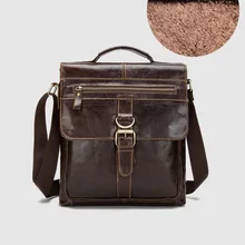 CARANFIER мужские сумки из натуральной яловой кожи, деловые повседневные сумки на плечо, дорожные однотонные мужские сумки-мессенджеры, портфель