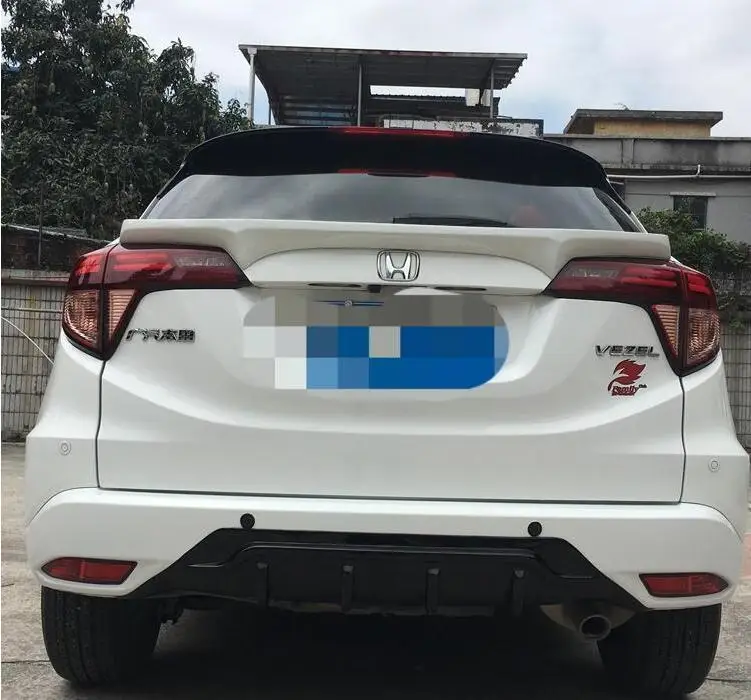 Праймер ABS для багажника и заднего крыла автомобиля спойлер Honda VEZEL HRV 2014 2015 2016 2017