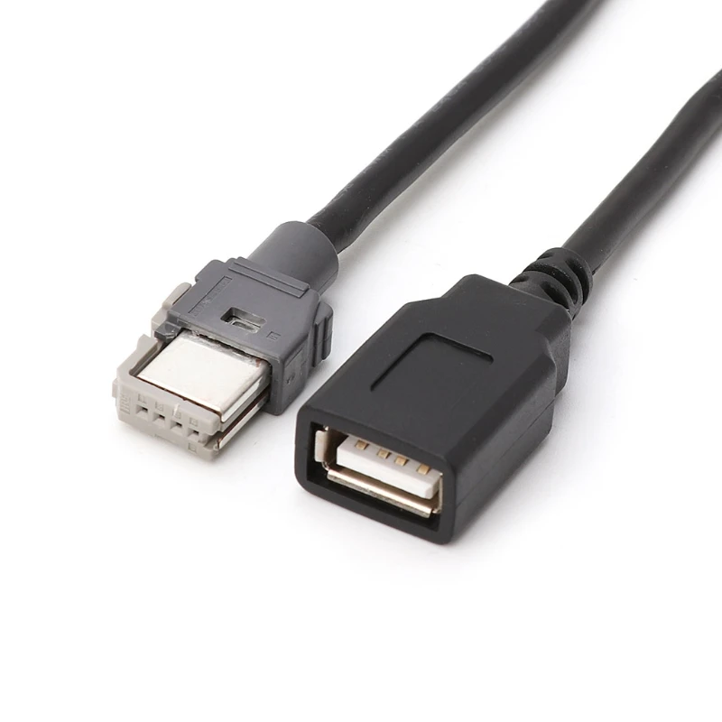 Автомобильные кабели медиа центральный блок USB Кабель Интерфейс адаптер для KIA