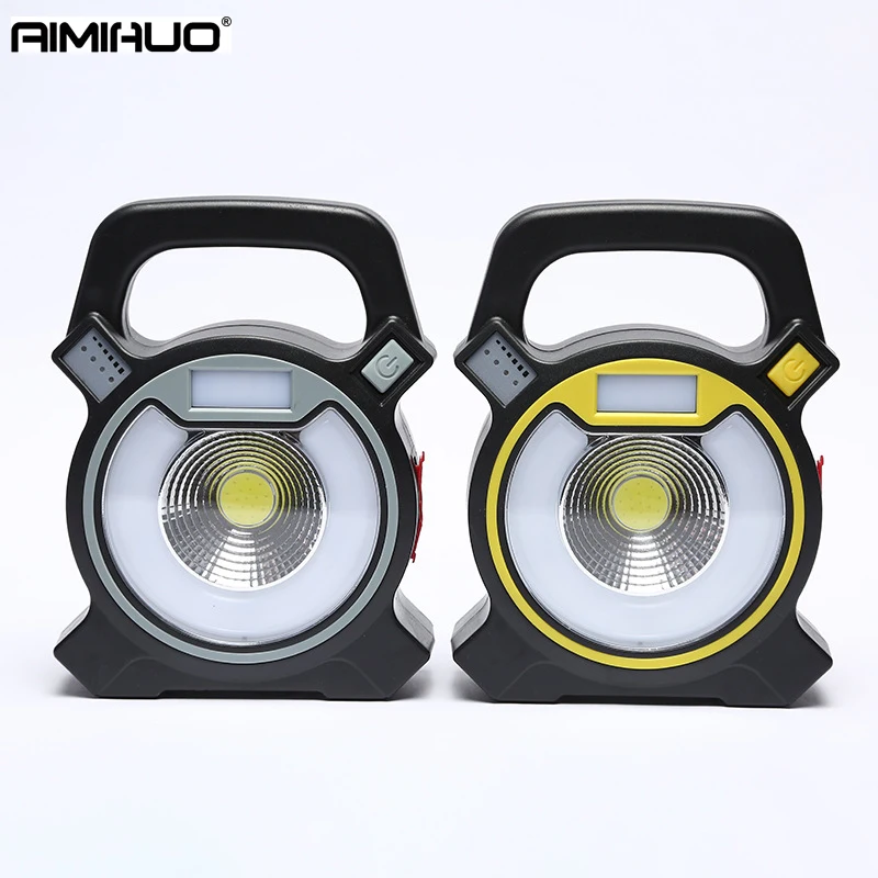 AIMIHUO COB LED Camping Lights Flashlight Portable Mini Store rechargeable USB Emergency Light Lamp Torch | Освещение