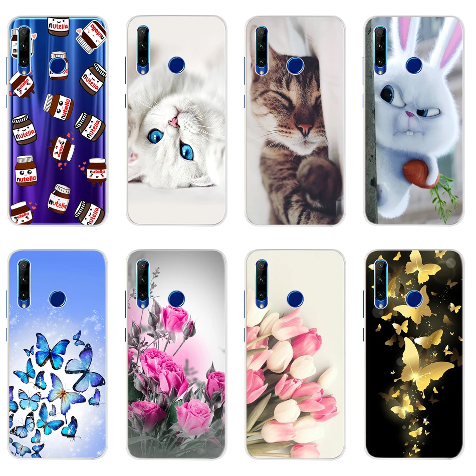 

Fashion Cartoon Case For Huawei Honor 10i Case Honor 10i Phone Protector 6.21" Soft Silicone Cover For Huawei Honor 10i HRY-LX1T