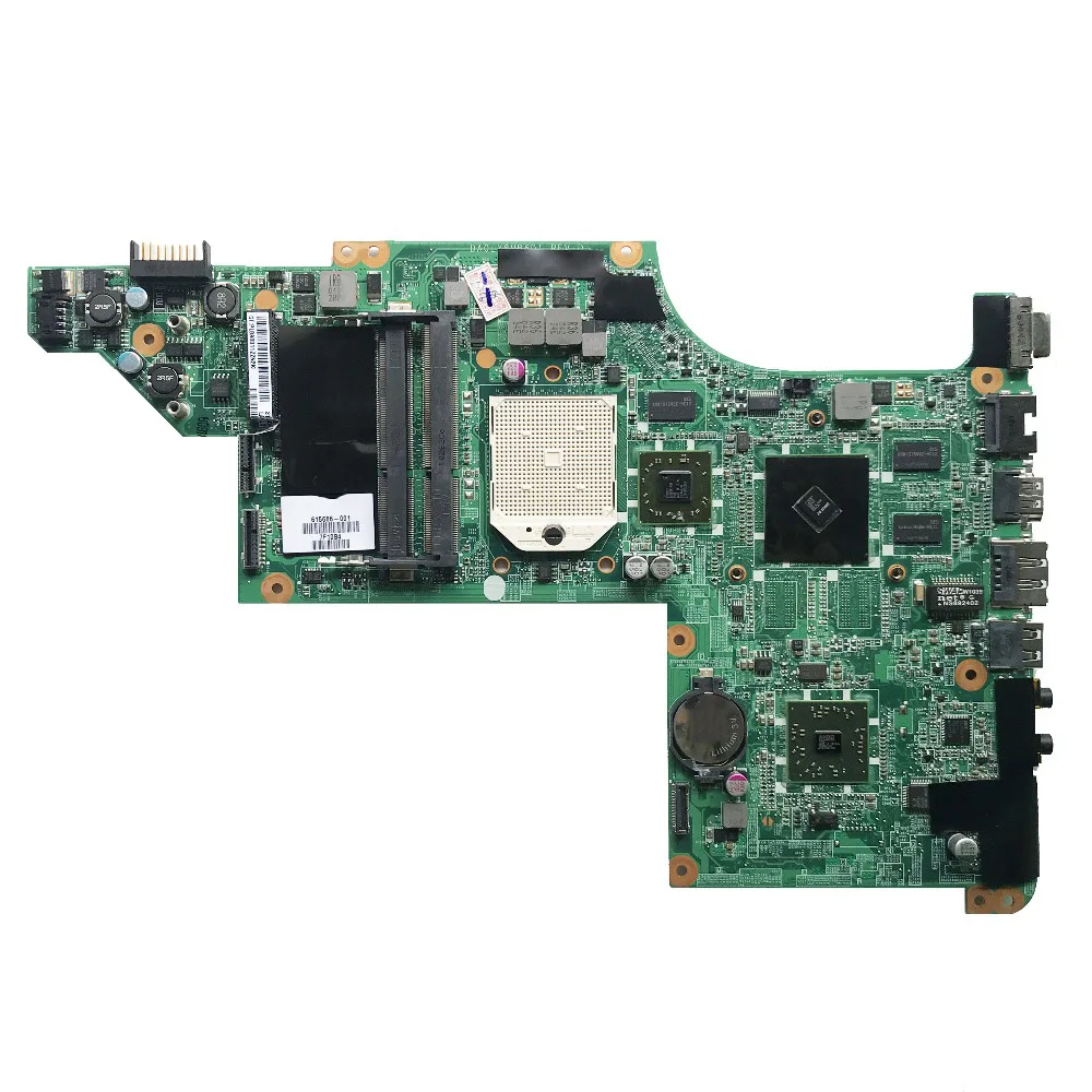 SZWXZY отличная материнская плата для ноутбука HP DV7-4000 630833-001 615686-001 DA0LX8MB6D1 HD5470M 512 МБ 100%