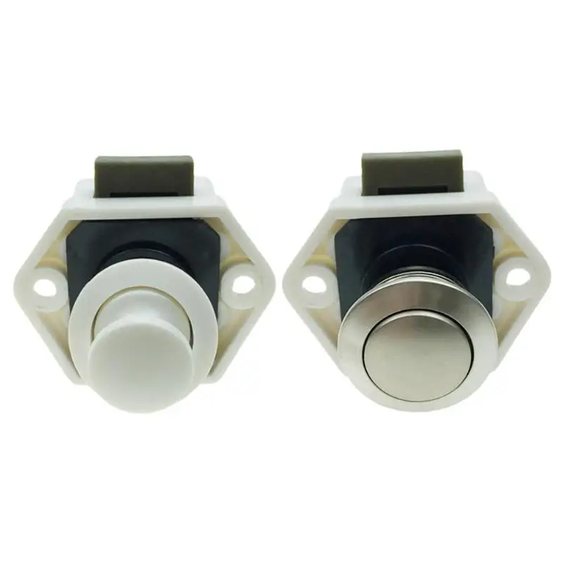 1PC font b Mini b font Push Lock Button Catch Lock Cupboard Door Knob Camper Caravan
