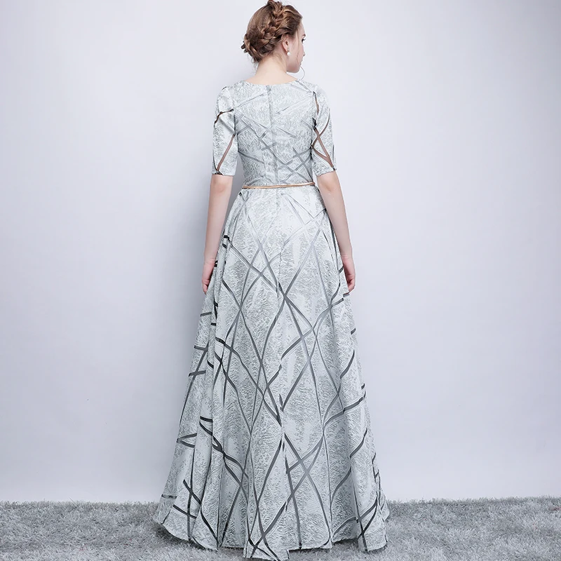 2019 hot geometric figure evening dress long vintage prom gowns elegant metal sashes homecoming dresses vestido longo para festa 2019 hot geometric figure evening dress long vintage prom gowns elegant metal sashes homecoming dresses vestido longo para festa