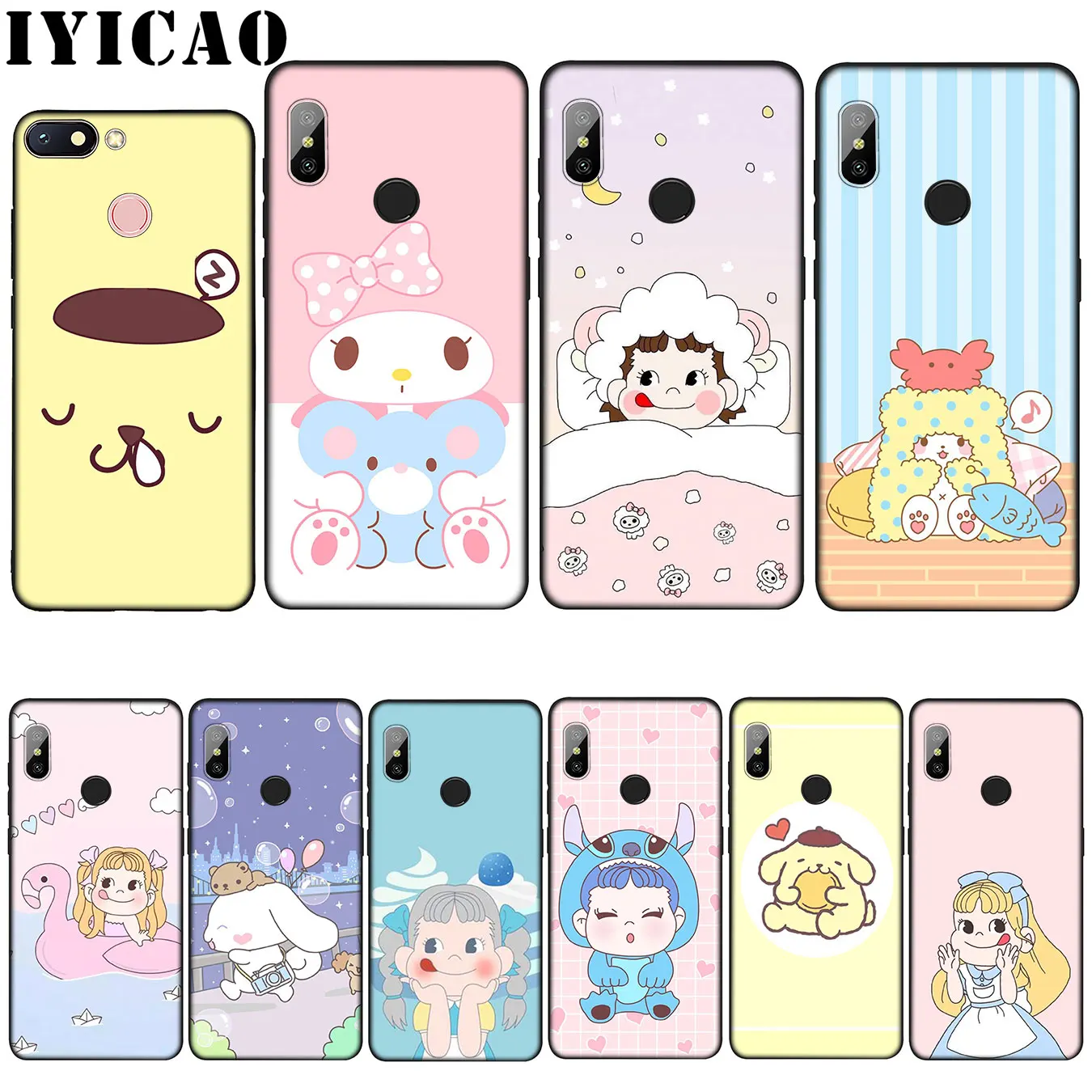 IYICAO Sanrio Марка pom-Pom Purin милая девочка из мультфильма узор мягкий чехол для Xiaomi mi 9 8 A2