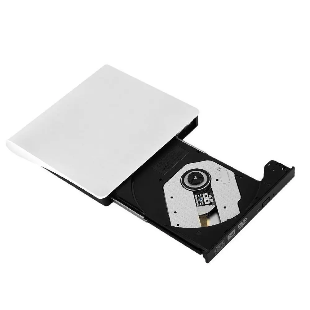 Внешний тонкий USB 3 0 DVD горелка портативный привод для записи VCD RW Apple Pro Air iMAC ПК