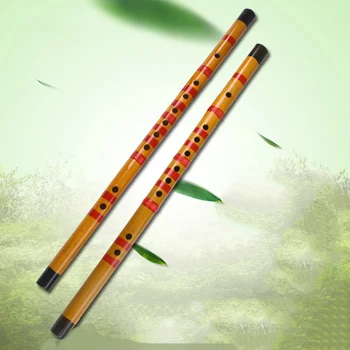 

47cm Bamboo Flute Traditional Handmade Professional Woodwind Musical Instrument Beginner Practice Training Traditional Handmade