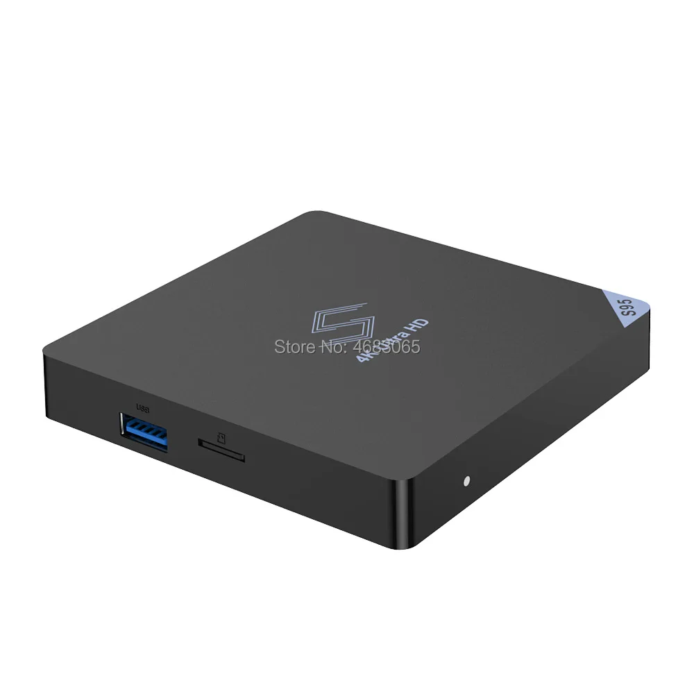 Amlogic S905X2 Android 8,1 S95 ТВ BOX 4 Гб LPDDR4 32 GB 2,4 ГГц + 5,8 ГГц Wi-Fi BT4.0 Поддержка 4 K H.265 Декодер каналов кабельного телевидения Media Player S95