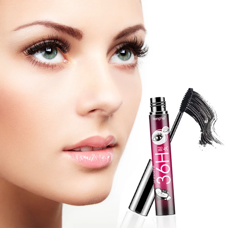 

Channy 4D Mascara Smudge-proof Waterproof Eyelash Fiber Black Ink Curling Eye Lash lengthening Makeup Extension Volume Mascara