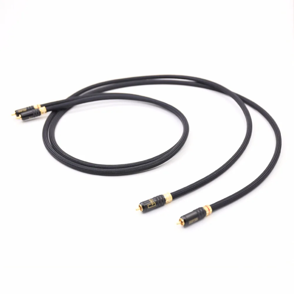

Siltech SQ-88B G5 Silver Plated interconnect cable with WBT-0144 RCA plug connector